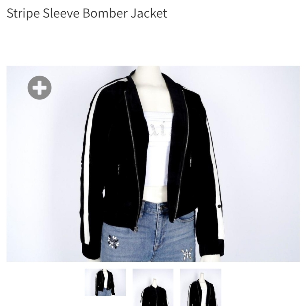 Juicy Couture Black Label Women's Bomber Jacket